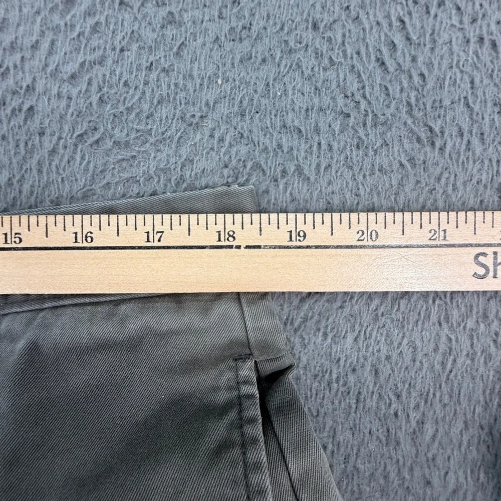 J.Crew Essential 770 Chino Pants Mens 36x34 Olive Green Straight Fit Cotton